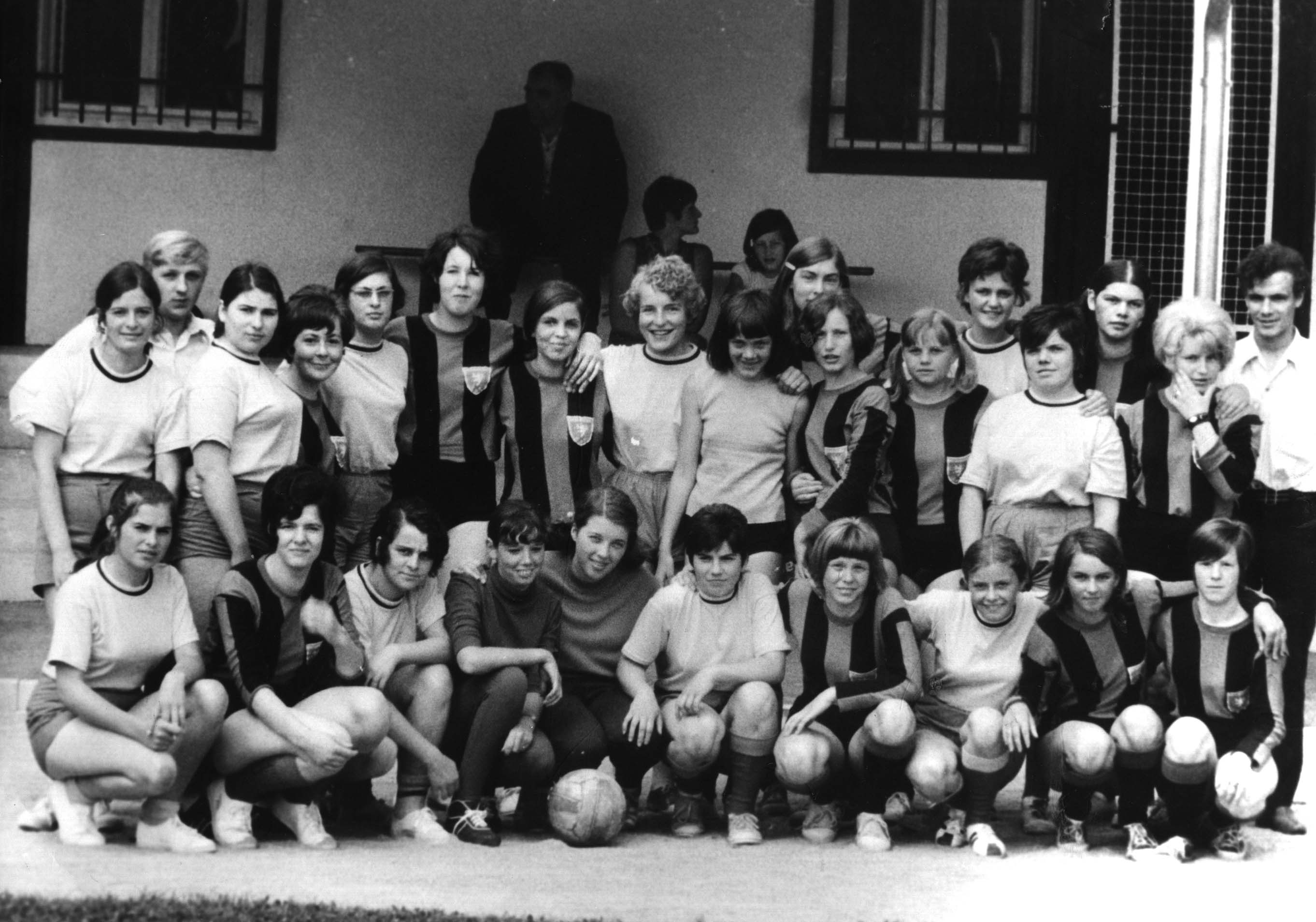 11 Erstes Spiel des Frauenteams 1968 in Bonndorf Kopie
